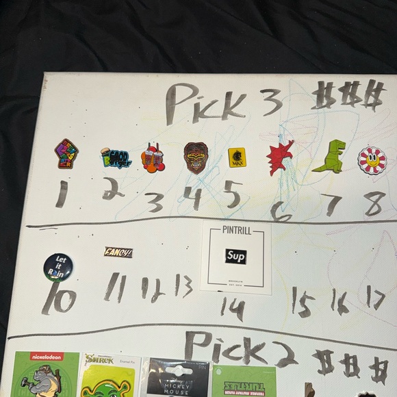 Assorted Pin Collection with Various Designs bundle comment message - Picture 3 of 7